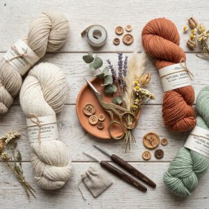 Artisan Market Canvas & Crochet Tote Pattern
